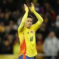 詹姆斯·罗德里格斯将加入哥伦比亚国家队。