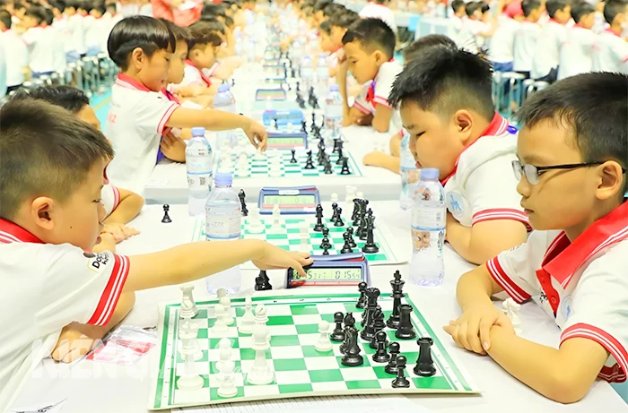 坚江省在全国青少年国际象棋锦标赛中斩获7枚奖牌